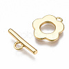 Brass Toggle Clasps X-KK-T063-95G-NF-3