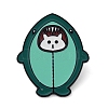 Cartoon Cat Shark Enamel Pins JEWB-D026-01C-1