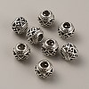 Tibetan Style Alloy European Beads FIND-TAC0002-065G-01-2