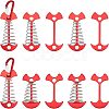 SUPERFINDINGS 10Pcs Aluminum Alloy Tent Peg FIND-FH0002-07-1