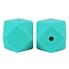 Octagon Food Grade Silicone Beads PW-WG43860-13-1