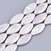 Shell Pearl Beads Strands SSHEL-R046-05A-1