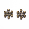 Tibetan Style Alloy Beads Spacers PALLOY-XCP0007-02-2