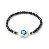 Evil Eye Stretch Bracelet for Girl Women BJEW-JB06959-01-1