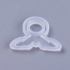 Transparent DIY Ring Food Grade Silicone Molds DIY-WH0128-08A-2