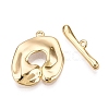 Brass Toggle Clasps KK-N254-148G-2