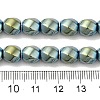 Electroplated Non-Magnetic Synthetic Hematite Beads Strands G-P518-05E-01-4