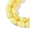 Natural Yellow Jade Beads Strands G-K362-I10-05-4
