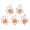 Translucent Acrylic Pendants TACR-N013-017-1