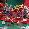 10Pcs 10 Style Christmas Resin Display Decorations DJEW-TA0001-03-4
