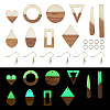 DIY Geometry Earring Making Kit DIY-TA0005-74-1