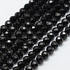 Natural Black Spinel Beads Strands X-G-E366-07-2mm-2