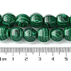 Synthetic Malachite Beads Strands G-H023-A05-01-5
