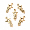 201 Stainless Steel Pendants STAS-E188-04G-2