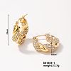 Vintage Diamond Inlaid Earrings IC0437-1