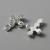 Zinc Alloy Rhinestone Cabochons FIND-WH0125-74-2