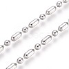 Non-Tarnish 304 Stainless Steel Ball Chains CHS-L024-025D-3