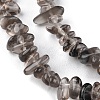 Natural Ice Obsidian Beads Strands G-G0003-B03-4