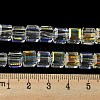 Electroplate Glass Beads Strands EGLA-M031-01A-HR10-4
