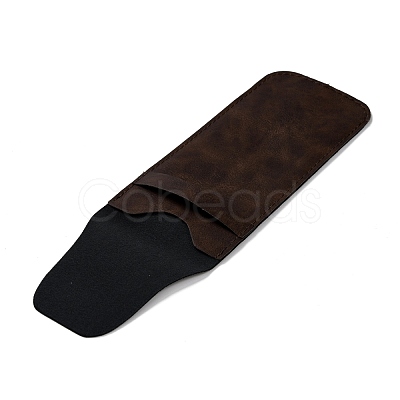 PU Imitation Leather Glasses Case AJEW-A030-01B-1