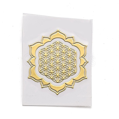 Self Adhesive Brass Stickers DIY-I044-21G-1