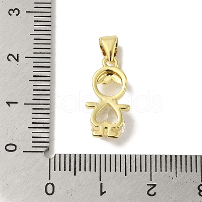 Rack Plating Brass Glass Pendants KK-P272-18B-G01-1