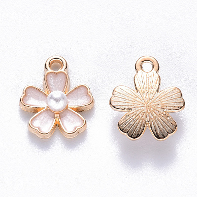 Alloy Enamel Charms ENAM-N054-028A-1