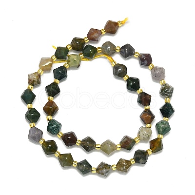 Natural Indian Agate Beads Strands G-I376-B13-01-1