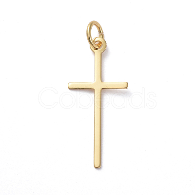 Brass Pendants ZIRC-G160-31G-1