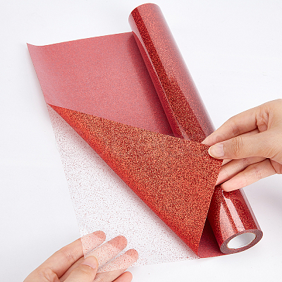 PU & PVC Heat Transfer Film DIY-WH0195-86B-1