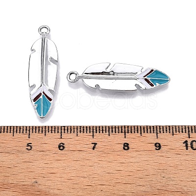 Alloy Enamel Pendants FIND-WH0110-194P-1