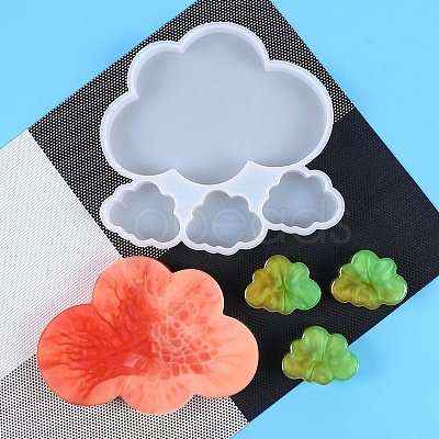 DIY Cloud Silicone Pendant Molds WICH-PW0001-104-1