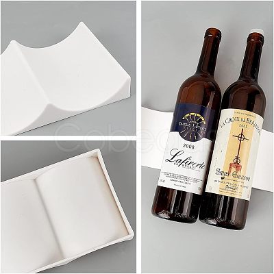 Plastic Wine Rack Display Mat Wine Holder Storage Organizer ODIS-WH0011-67-1