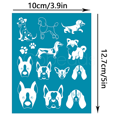 Silk Screen Printing Stencil DIY-WH0341-269-1