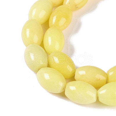 Natural Yellow Jade Beads Strands G-K362-I10-05-1