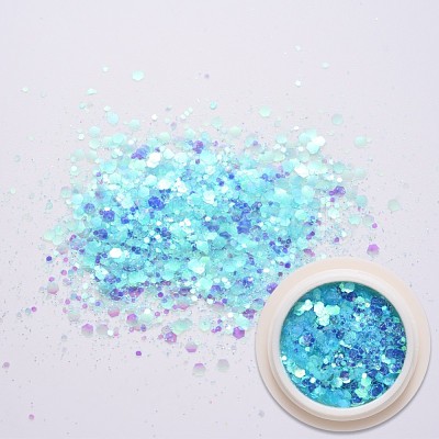 Shiny Nail Art Glitter Flakes MRMJ-T063-373L-1