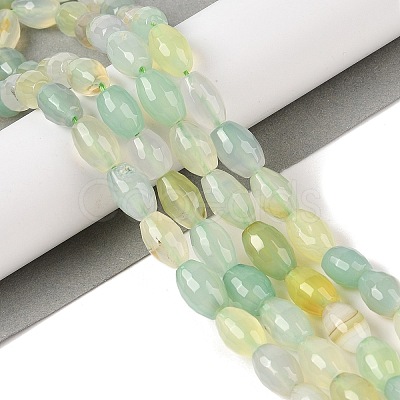 Natural Agate Beads Strands G-Q194-B01-01E-1