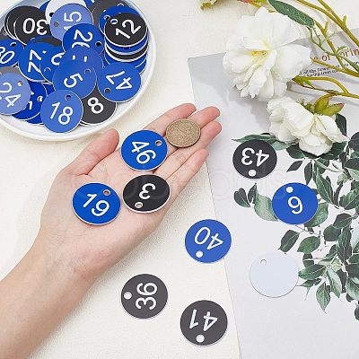 Olycraft Number Tag Set DIY-OC0007-34-1