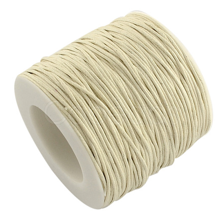 Eco-Friendly Waxed Cotton Thread Cords YC-R008-1.0mm-102-1