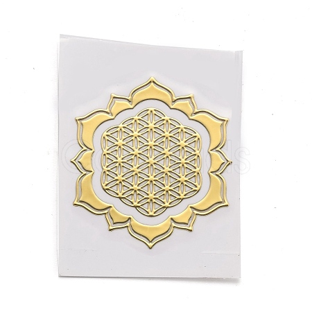 Self Adhesive Brass Stickers DIY-I044-21G-1