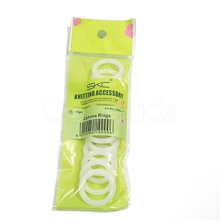 PE Plastic Locking Stitch Marker Rings DIY Knitting Tools Crochet Accessories PW22071310780-1