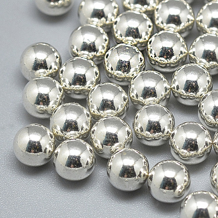 925 Sterling Silver Beads STER-T002-232S-9mm-1