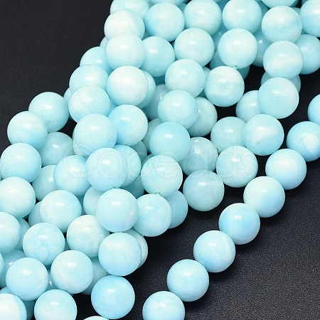 Natural Hemimorphite Beads Strands G-F602-07-10mm-1