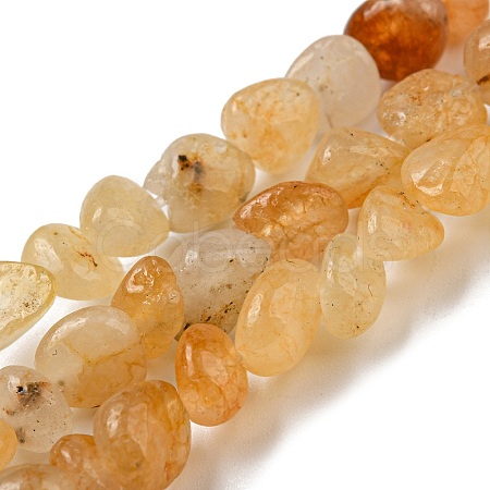 Natural Spring Topaz Jade Bead Strands G-F465-54-1