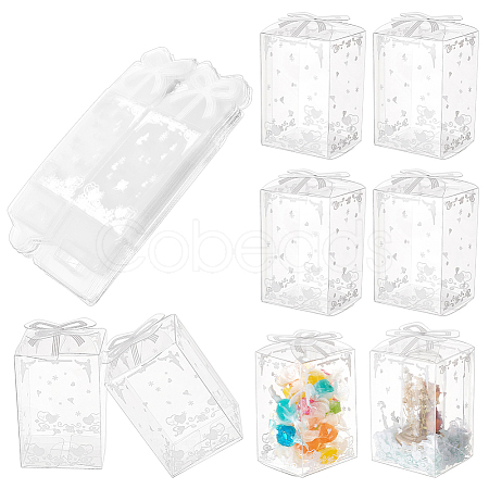 Transparent PVC Candy Treat Gift Box CON-WH0085-58A-1