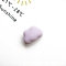 3D Cloud Resin Cabochons, DIY Accessories, Phone Case Decoration/Keychain Pendants/Refrigerator Sticker, Lilac, 20x14x12mm