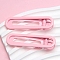 Iron Alligator Hair Clips, Oval, Hair Accessories for Women Girls, Pearl Pink, 60x18mm