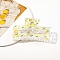 Plastic Claw Hair Clips for Women Girls, Lemon, 85x48x40mm