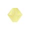 Preciosa&reg Crystal Beads, Czech Crystal, Bicone(451 69 302 Rondelle), Acid Yellow Matt, 3mm