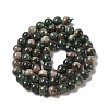 Natural Green Quartz Round Beads Strands G-Q171-D02-01-3